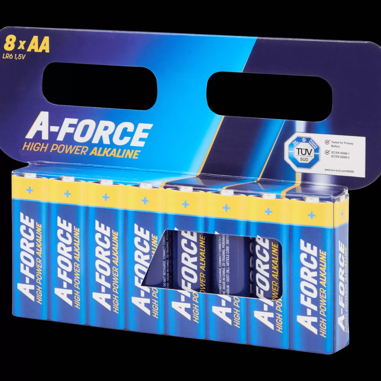 A-Force High Power Alkaline batterijen AA