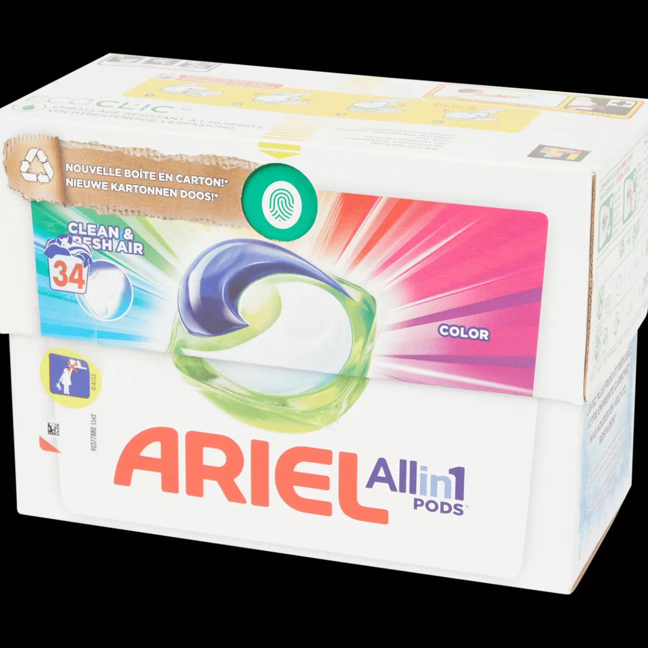 Ariel All-In-One pods Color