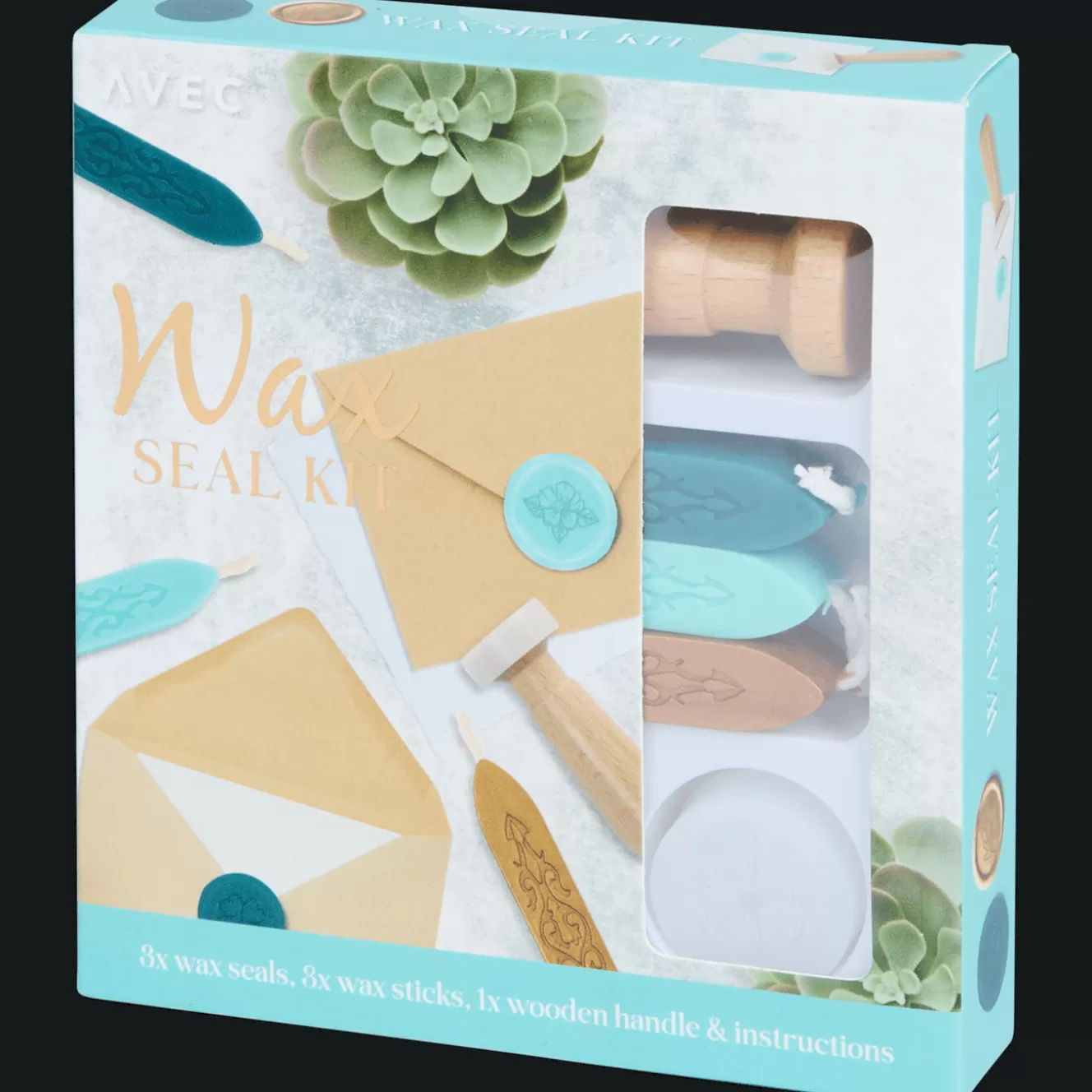 Action Avec waxstempel-kit