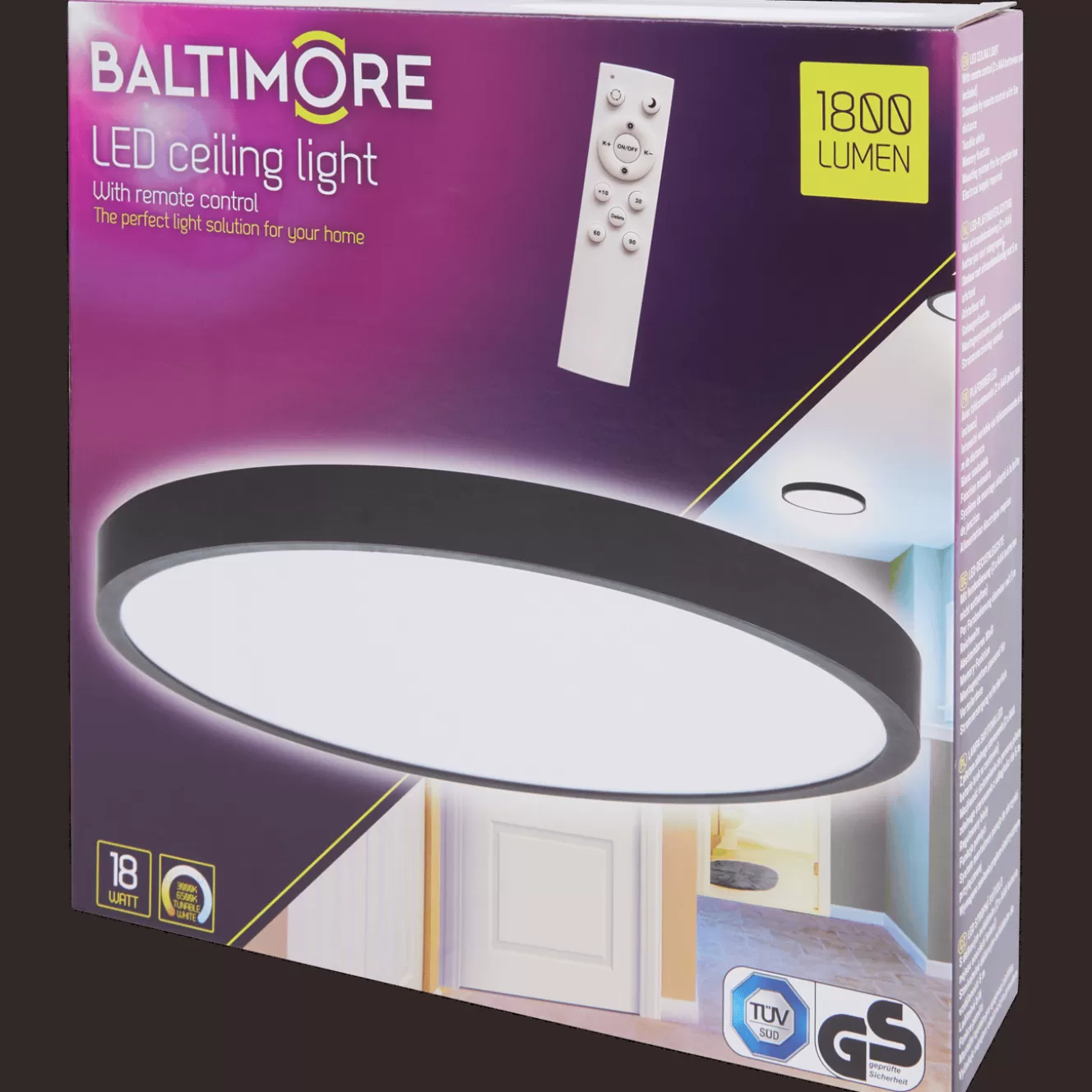 Baltimore led-plafondlamp