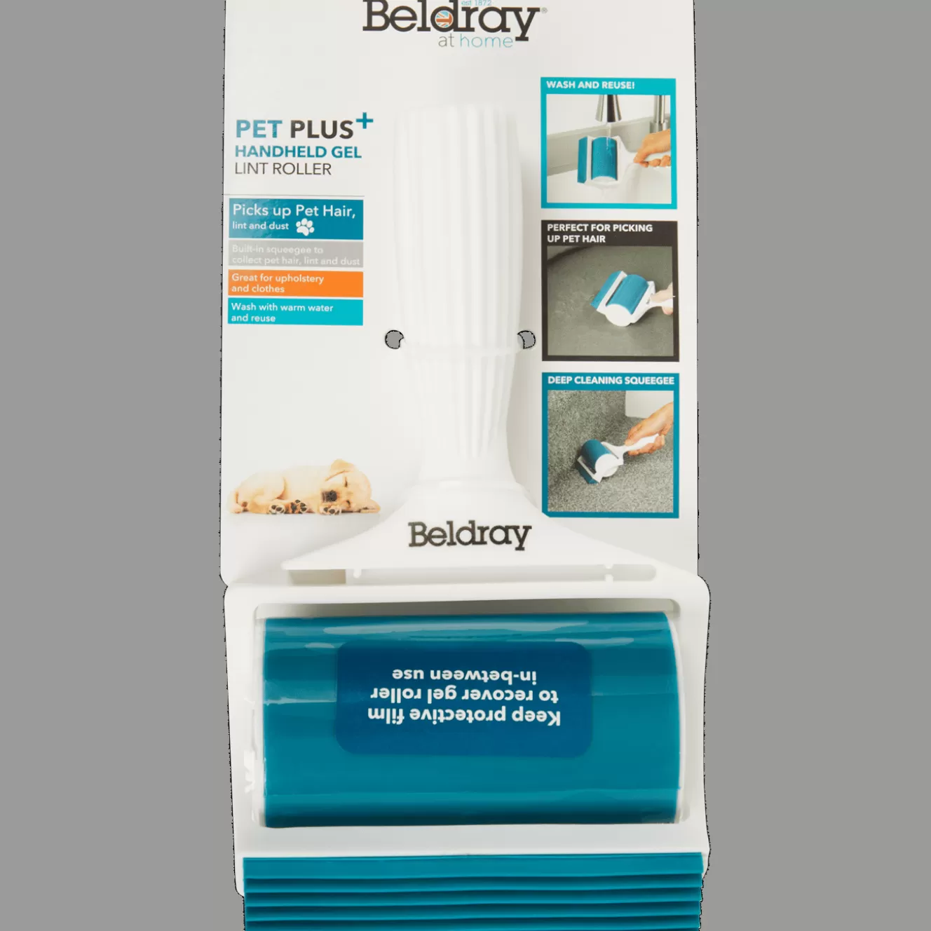 Beldray Pet Plus+ gel pluizenroller