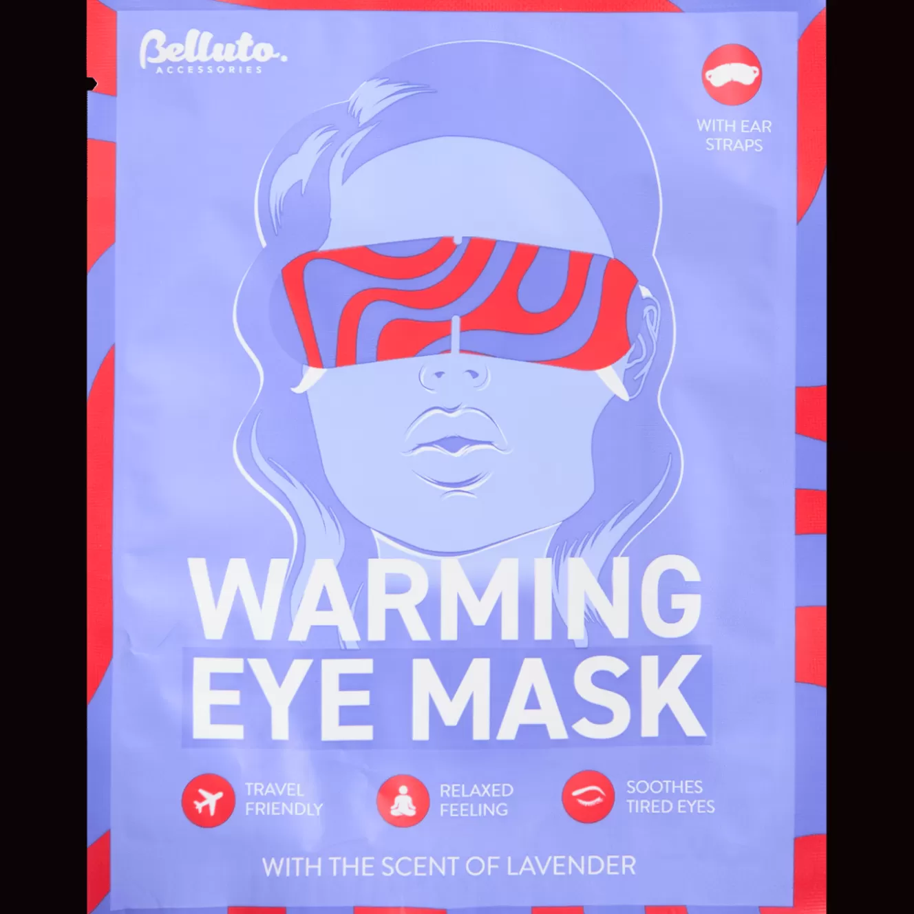 Action Belluto Accessories verwarmend oogmasker Lavendel