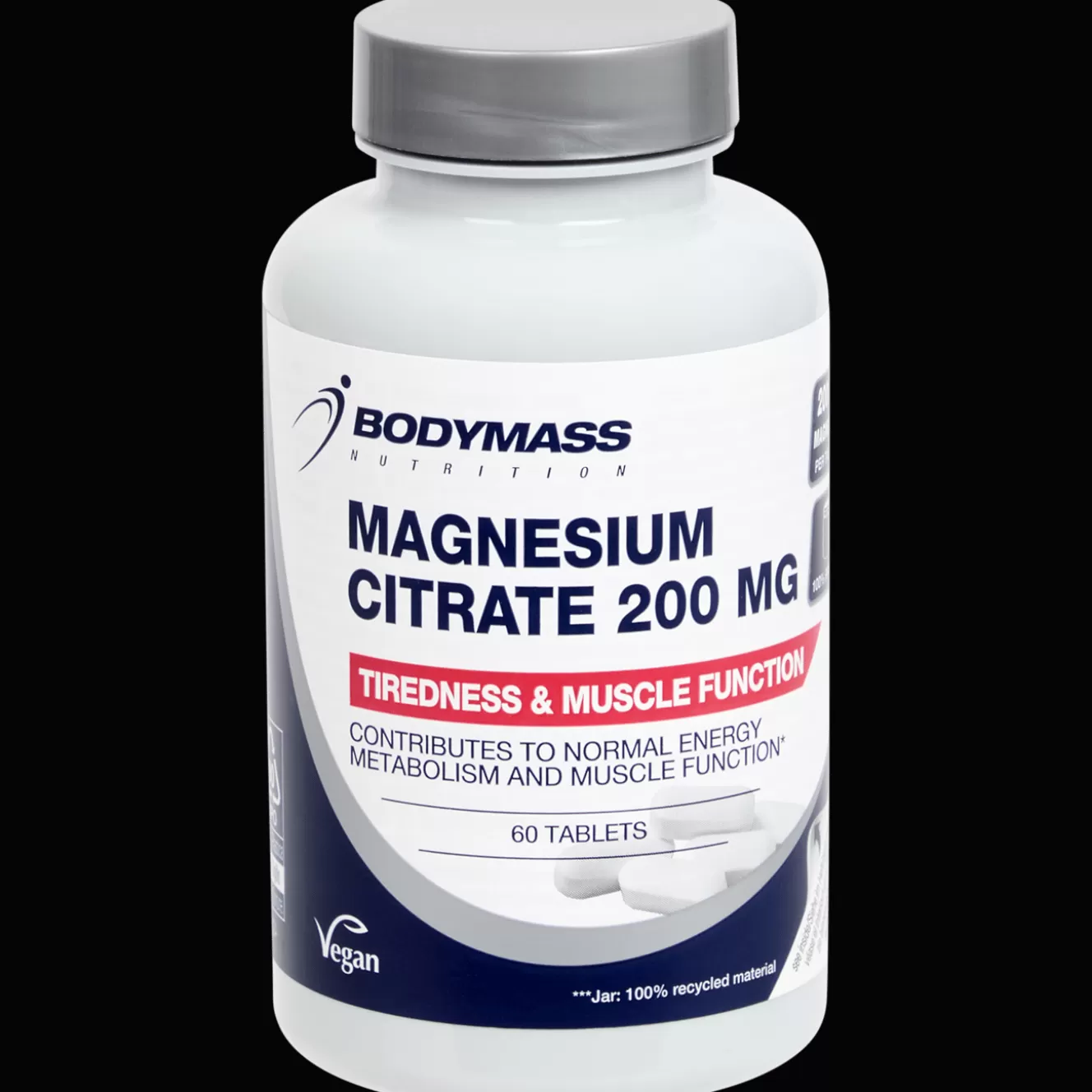 Action Bodymass magnesiumcitraat-tabletten 200 MG