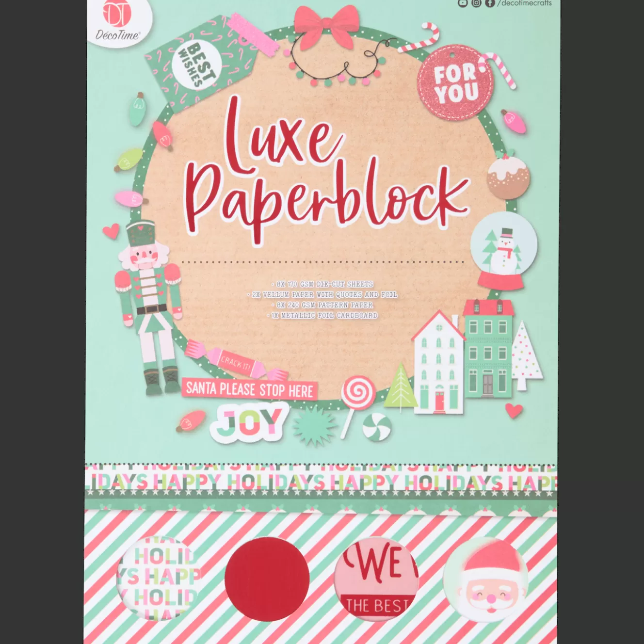 Action DécoTime luxe papierblok