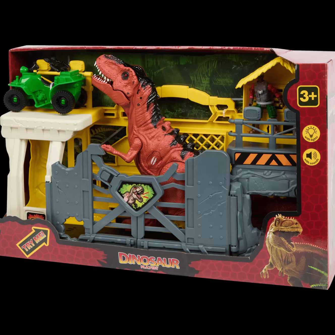 Action Dinosaurus speelset