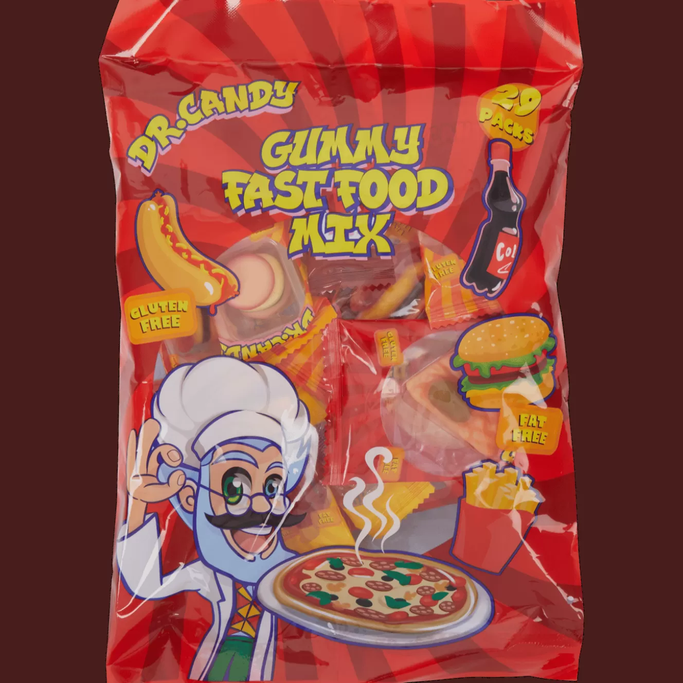 Action Dr. Candy Gummy Fast Food Mix