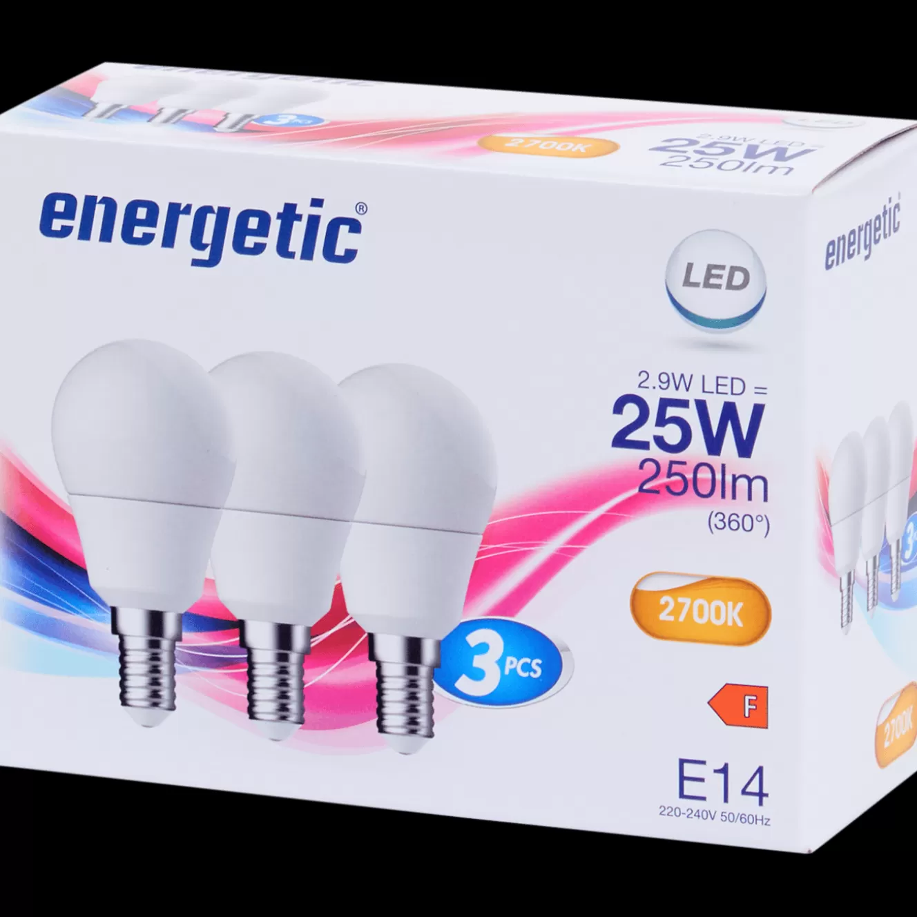 Energetic ledlampen E14