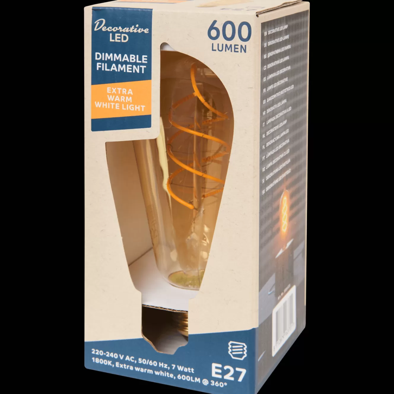 Action Eurodomest retro filament-ledlamp