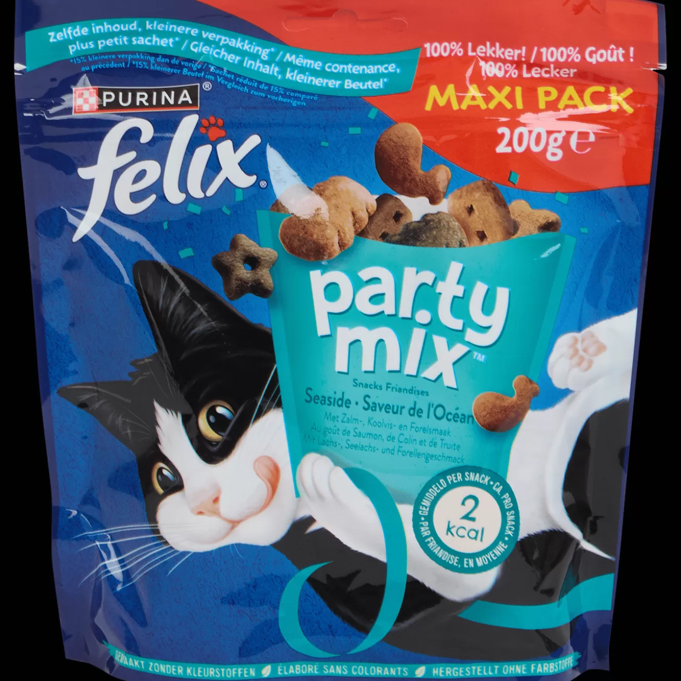 Felix Party Mix kattensnacks Seaside