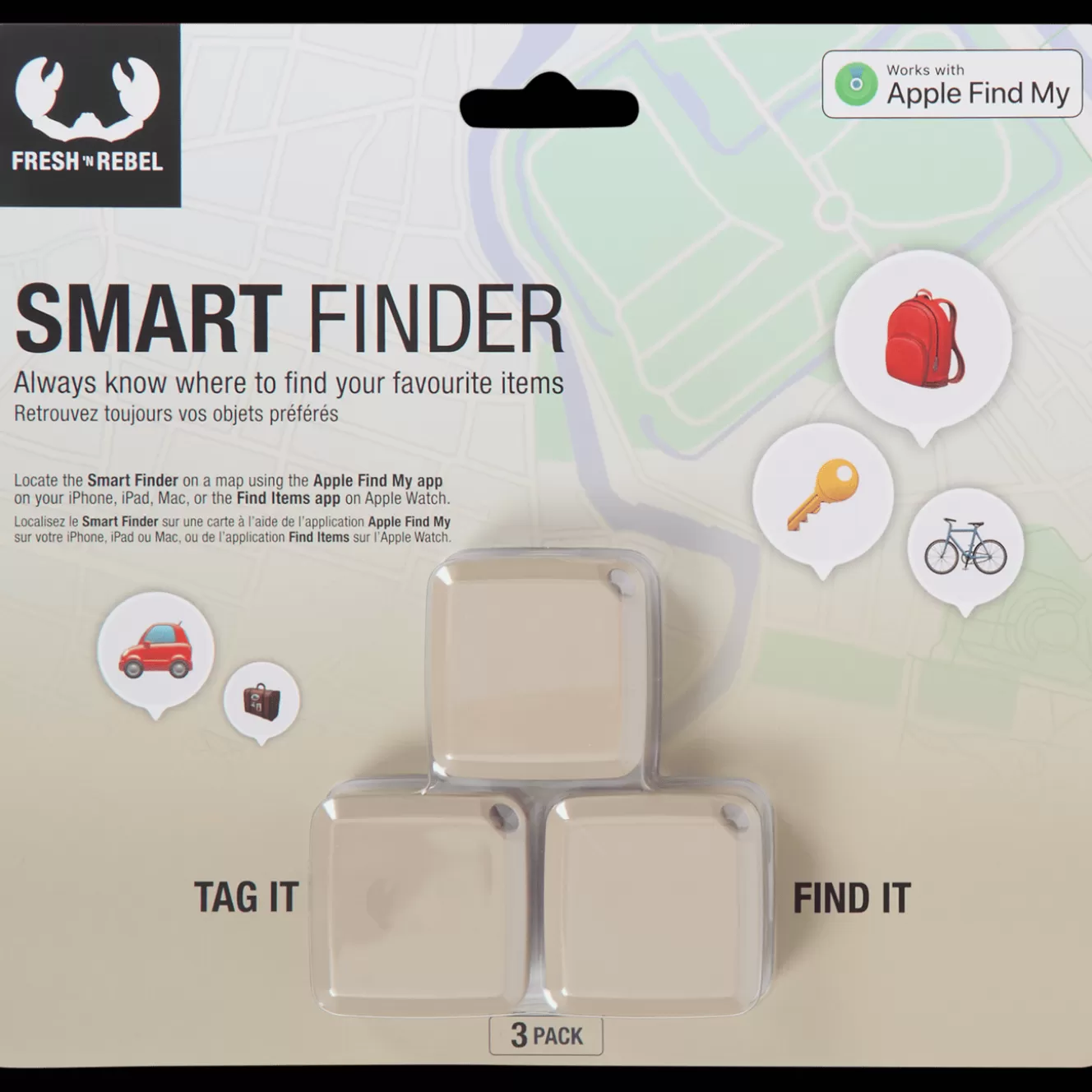 Fresh ’n Rebel smart finders