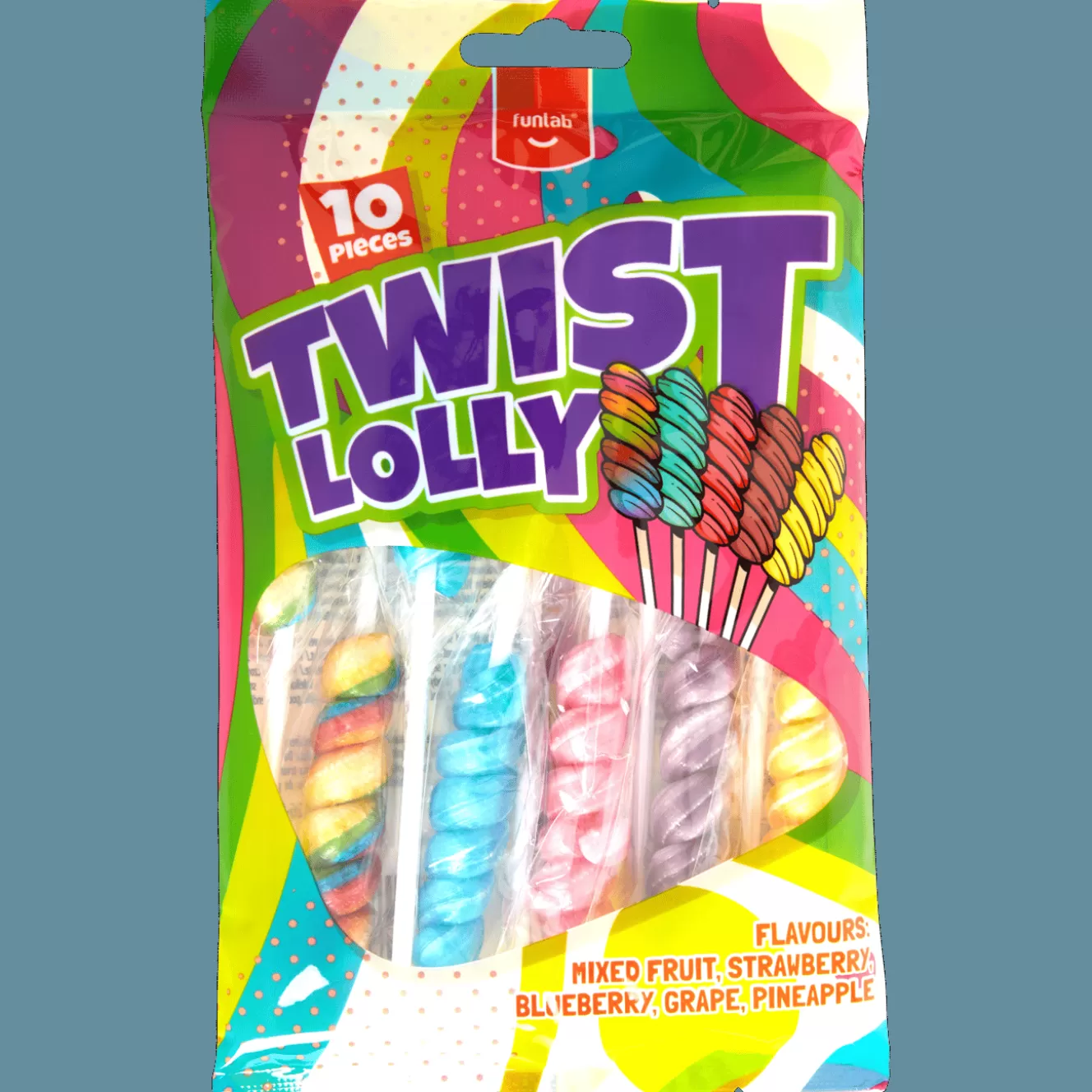 Action Funlab twist lolly's