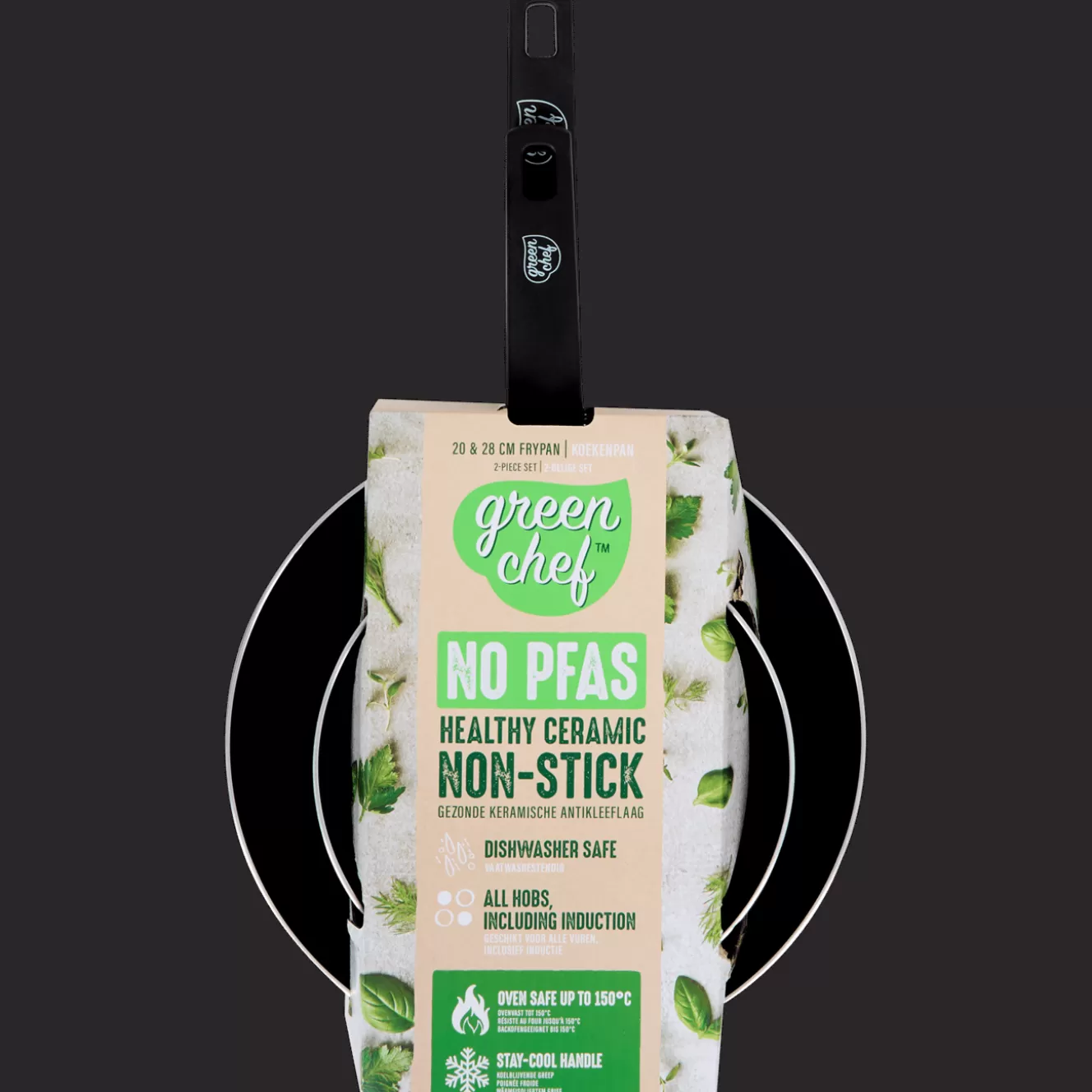 GreenChef koekenpannenset
