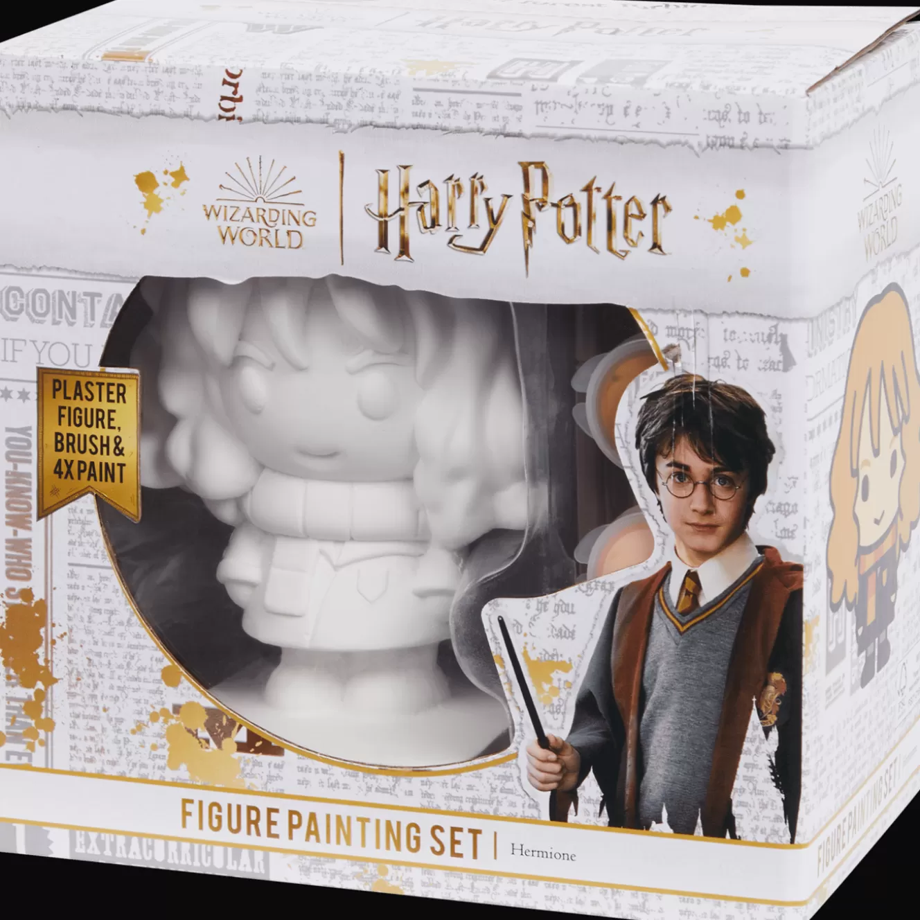 Harry Potter gipsfiguur schilderen