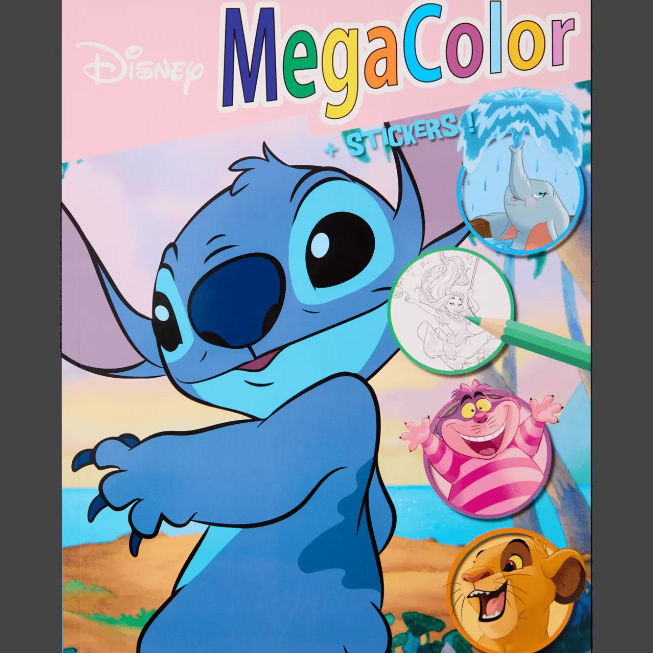 Action Kleur- en stickerboek