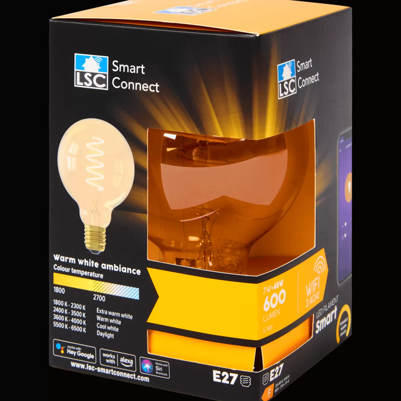 LSC Smart Connect filament ledlamp