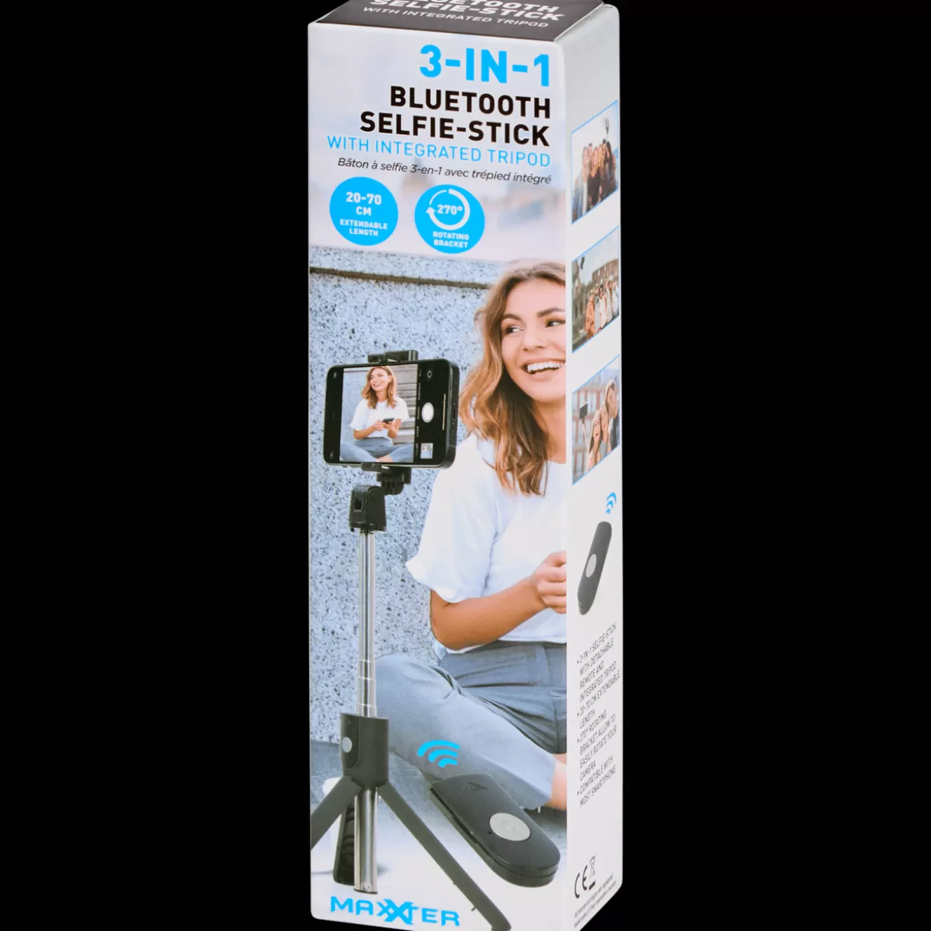 Action Maxxter 3-in-1 bluetooth-selfiestick