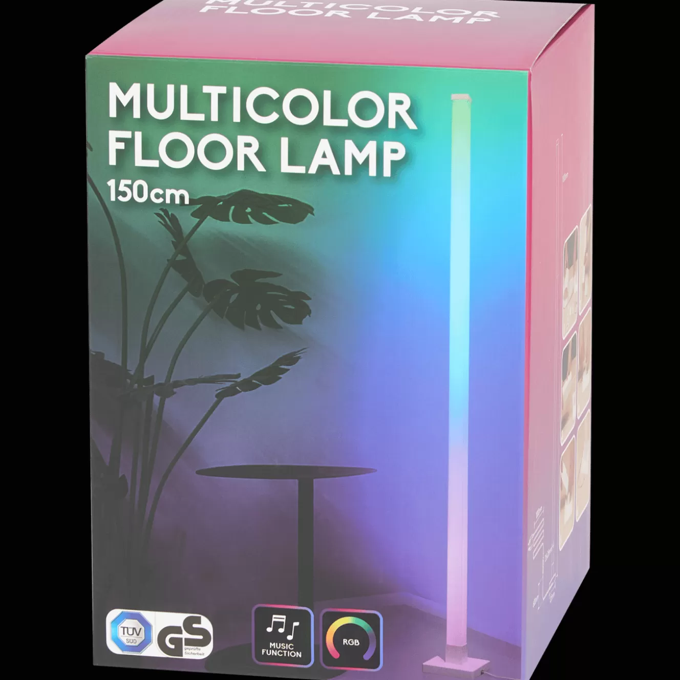 Action Multicolor vloerlamp