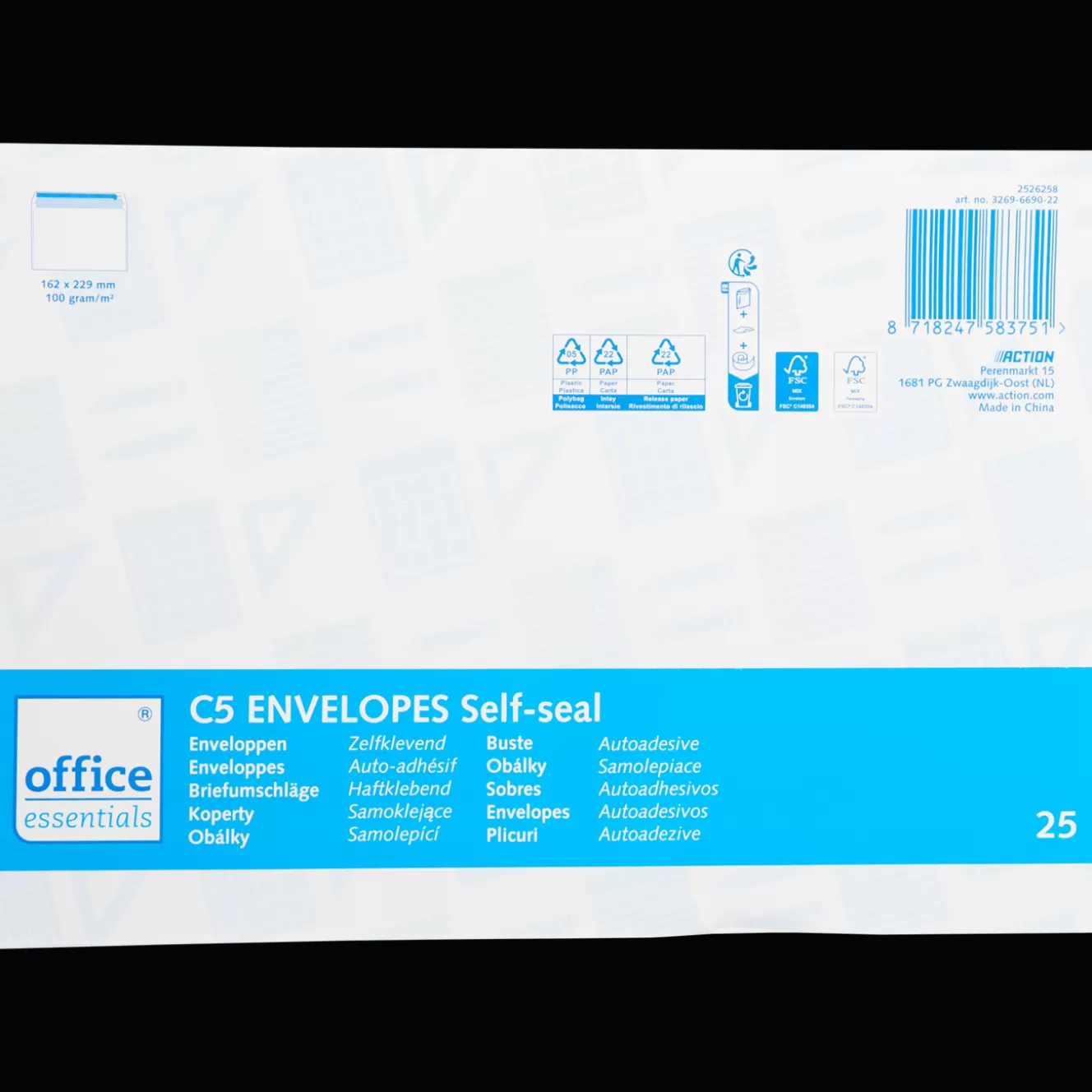 Office Essentials enveloppen C5