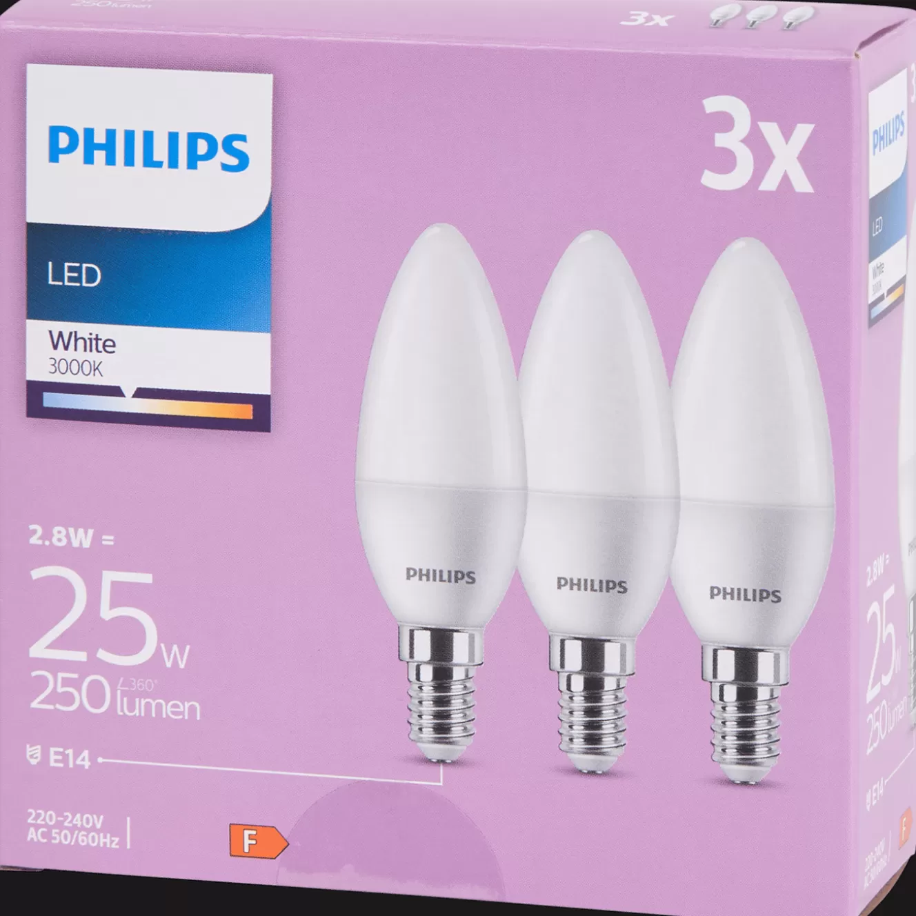 Philips kaarslamp