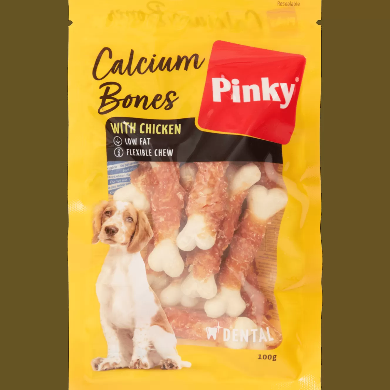 Action Pinky hondensnacks Calcium Bones