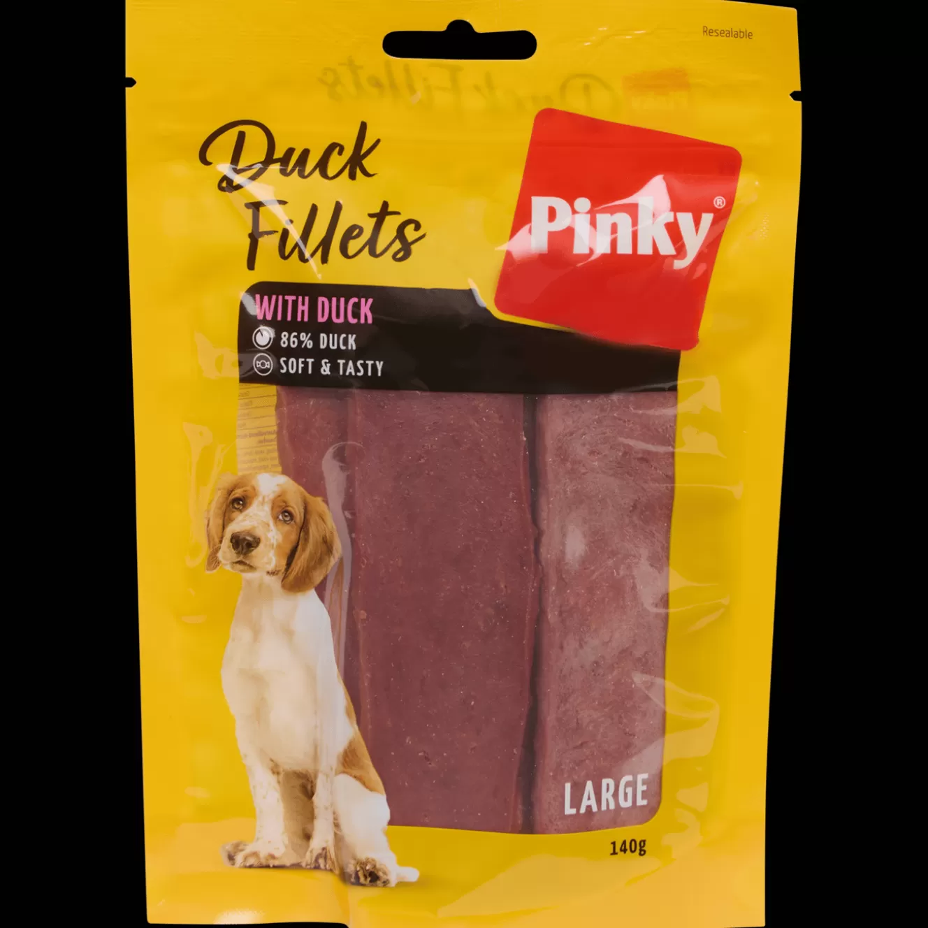 Action Pinky hondensnacks Duck Fillets