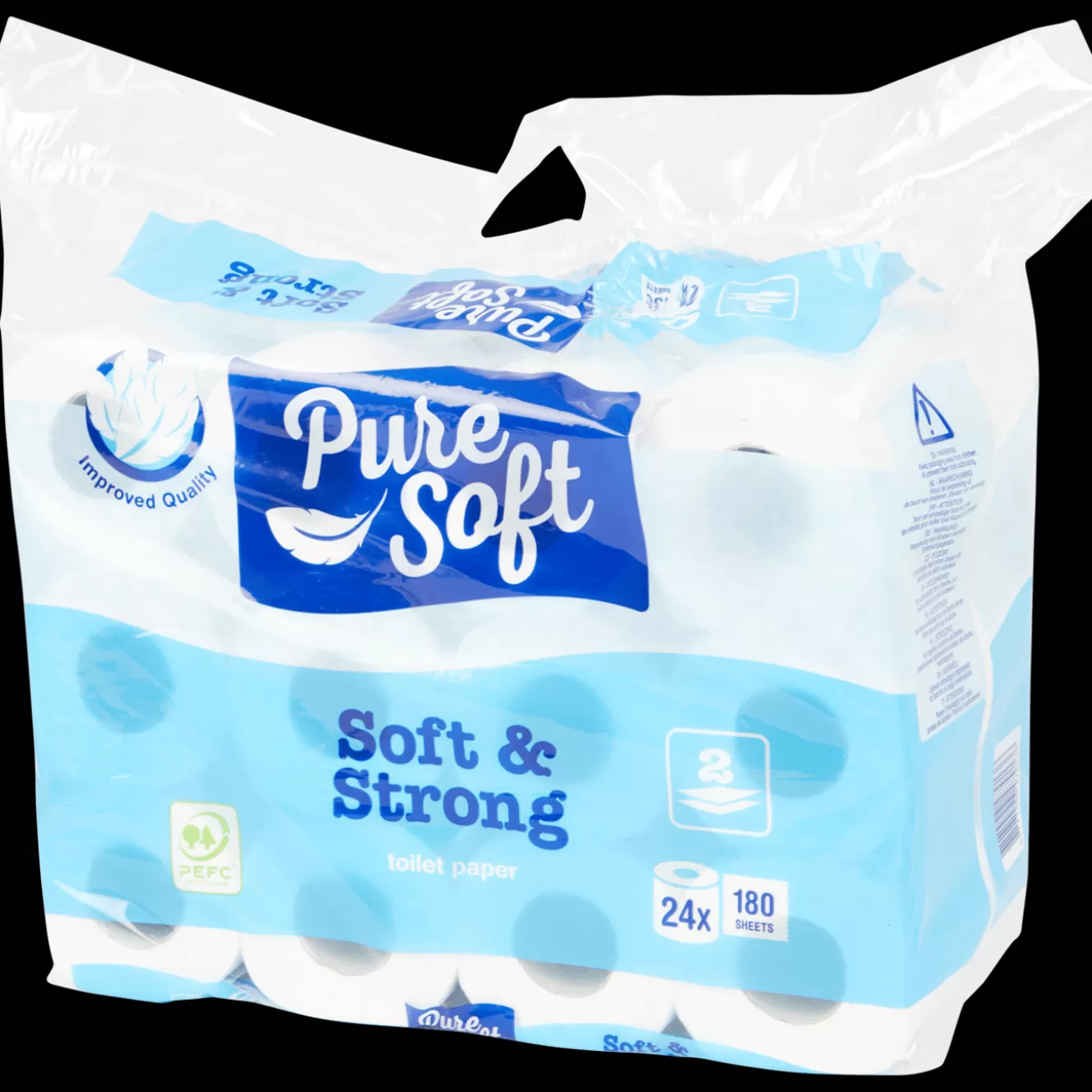 Pure Soft toiletpapier Soft & Strong