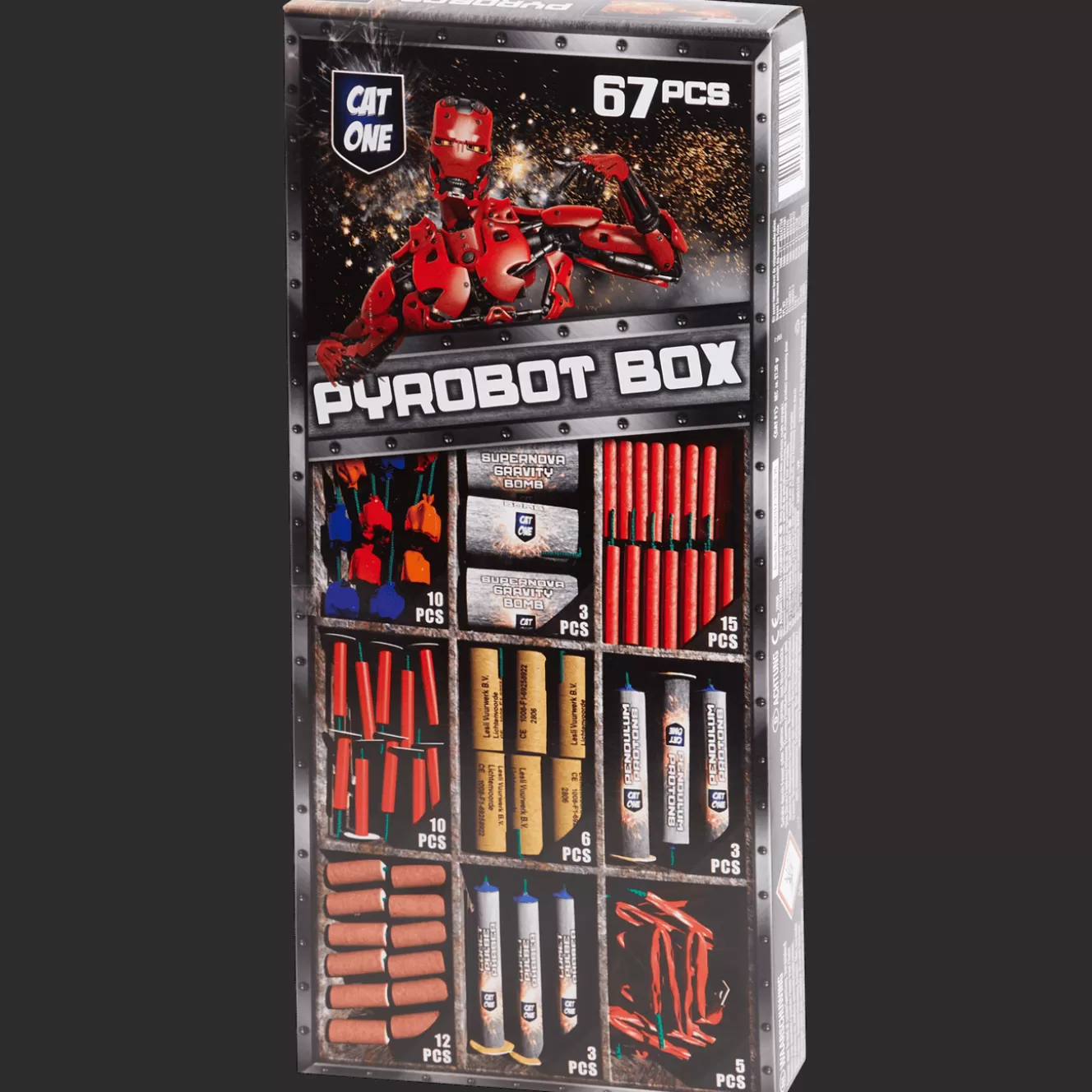 Action Pyrobot Box vuurwerkpakket