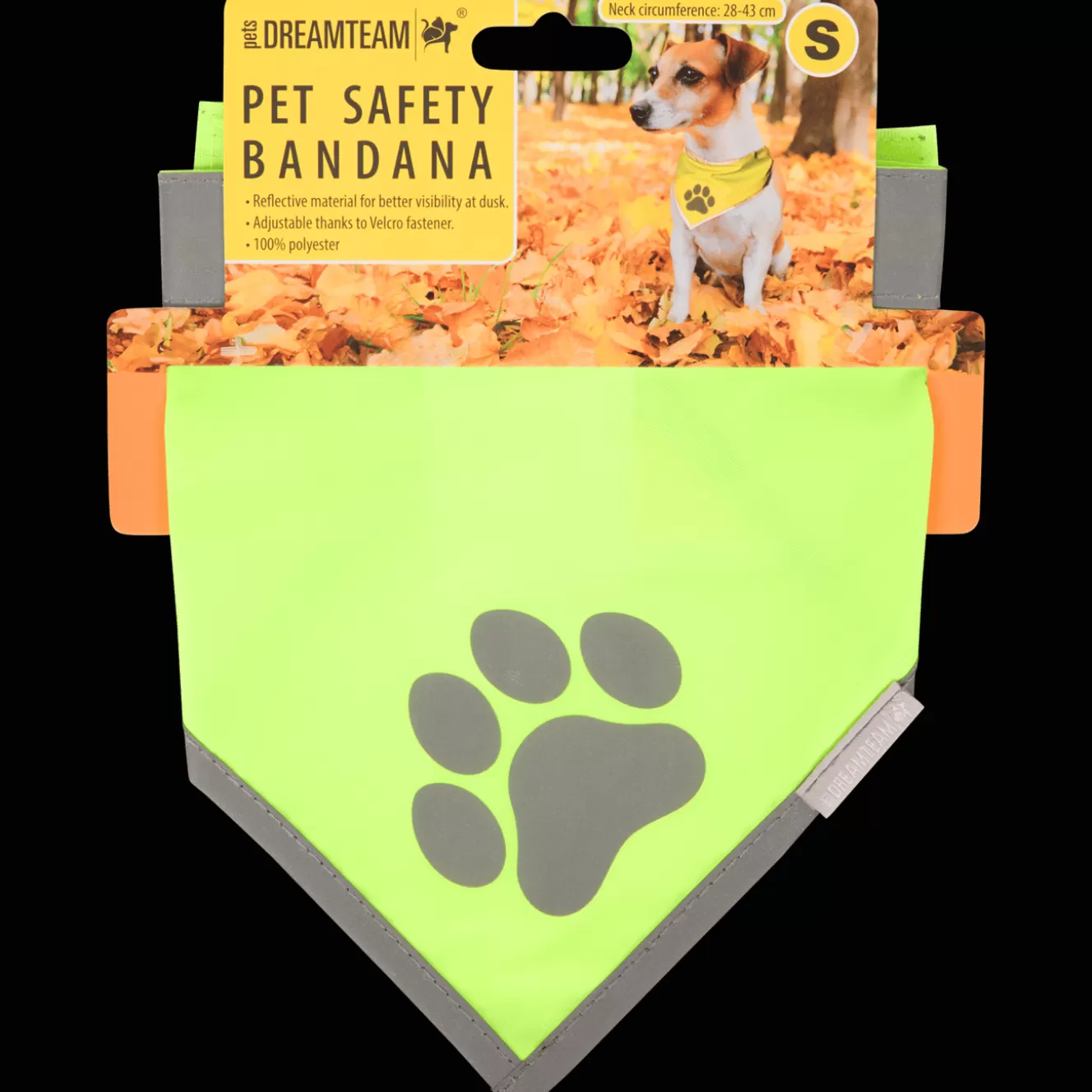 Action Reflecterende bandana voor honden