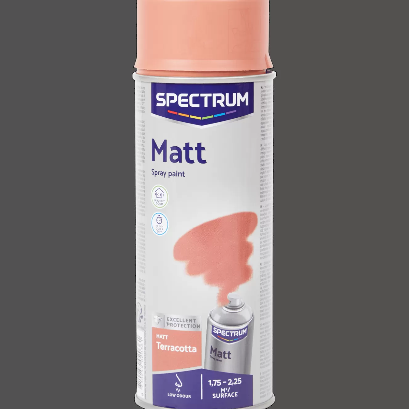 Spectrum matte spuitverf terracotta