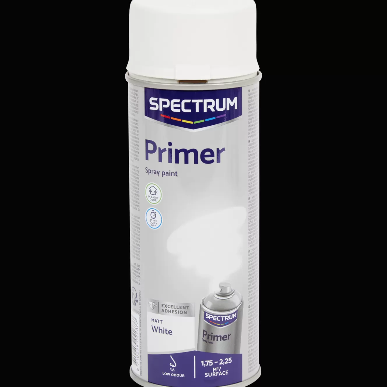 Spectrum primer spuitverf mat wit