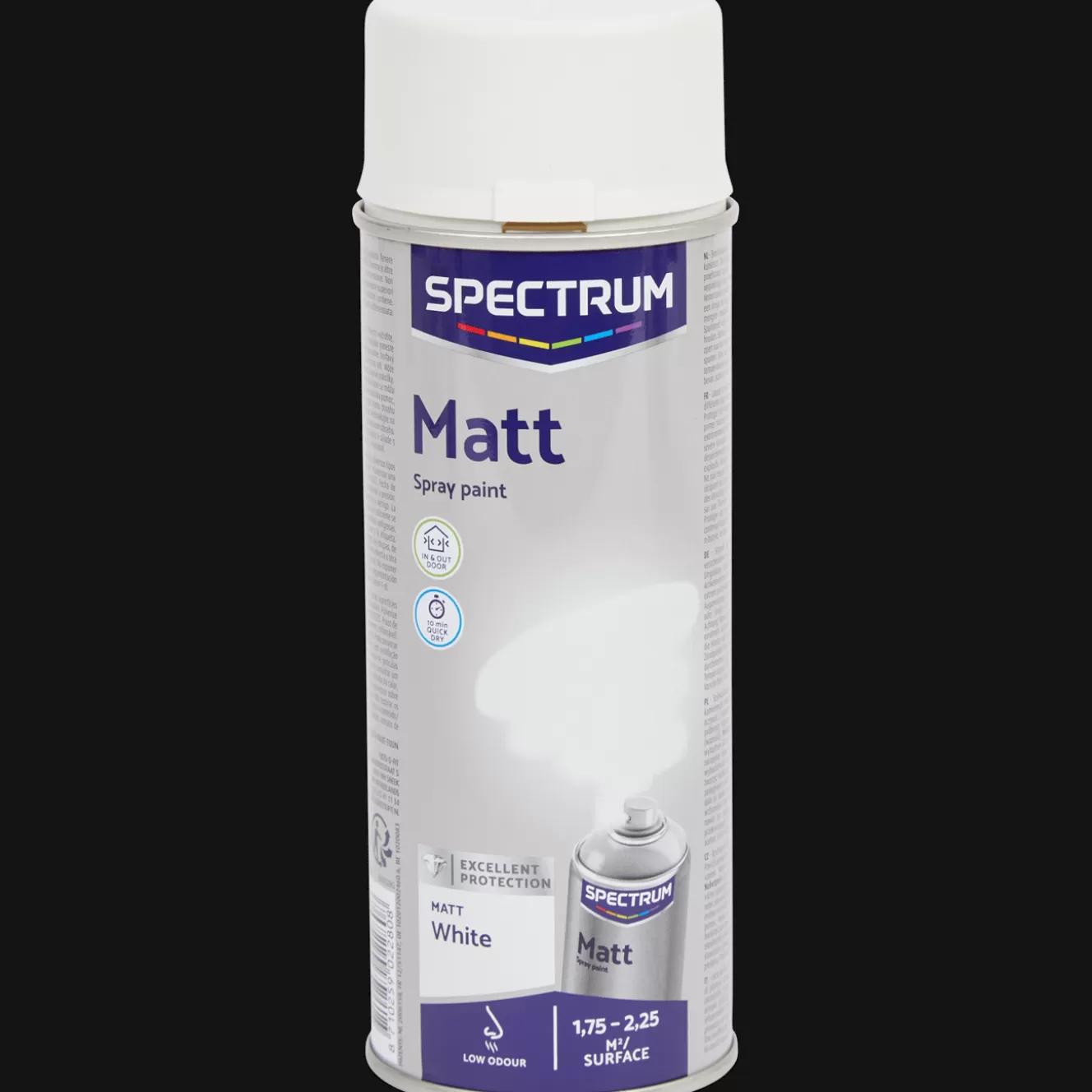 Spectrum spuitverf mat wit