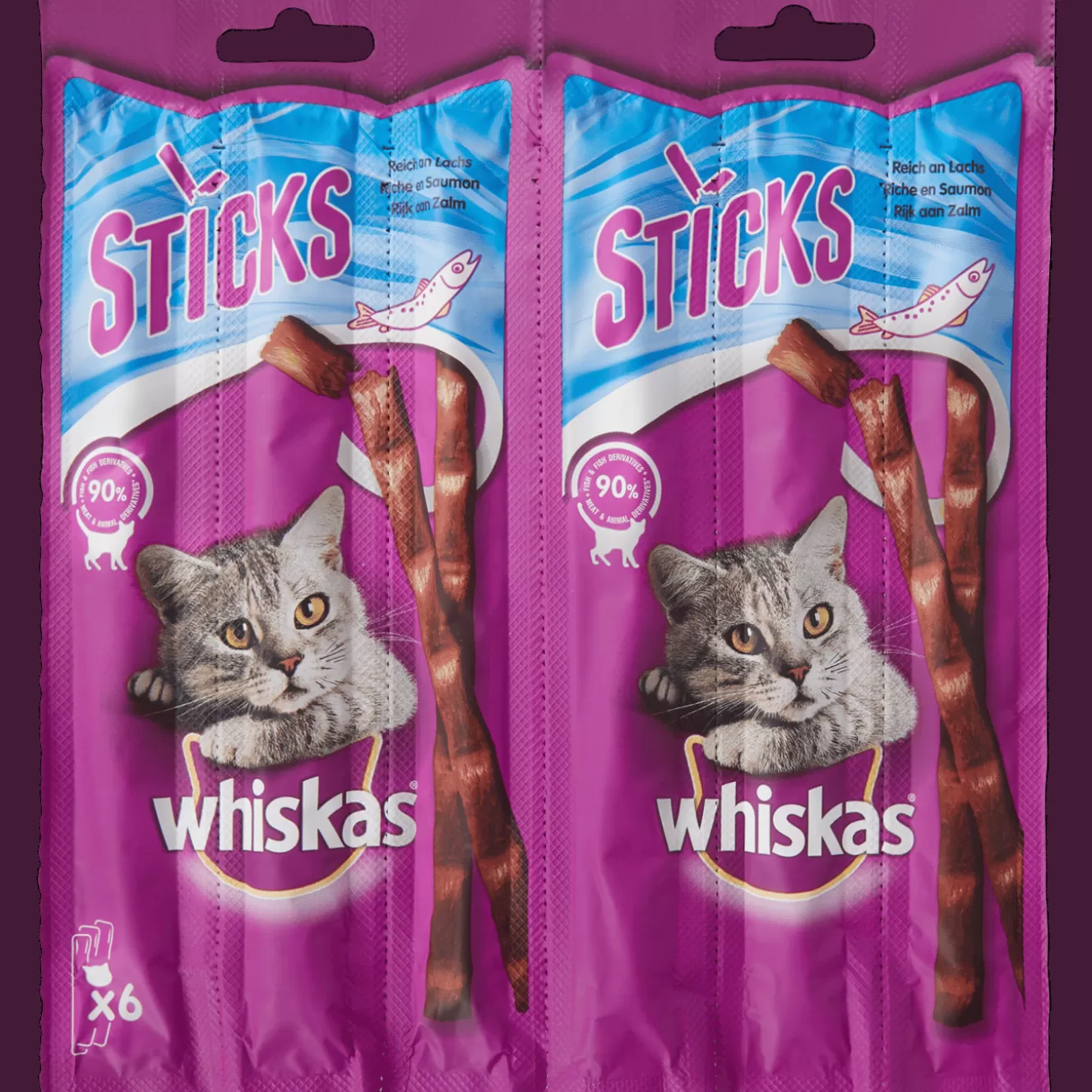 Whiskas kattensticks zalm