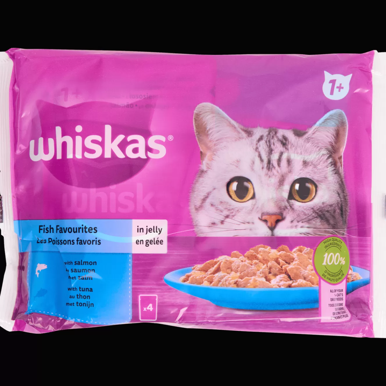 Whiskas maaltijdzakjes Zalm & Tonijn